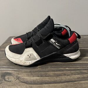 Nike Men's Size 6 Tech Trainer AQ4775-016 Black White Red Training Cross Shoes